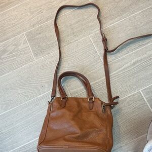 Antik Kraft Brown Leather Women's Crossbody/HandBag